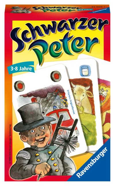 Ravensburger - Schwarzer Peter - Reisespiel ab 3 Jahren